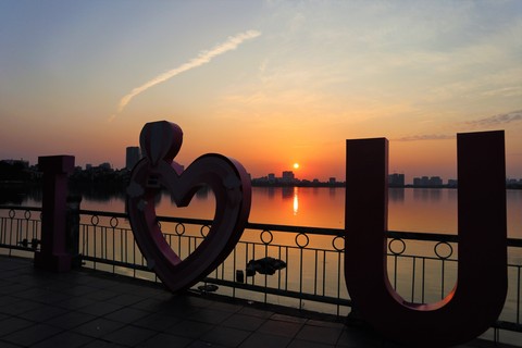 Sunset in love