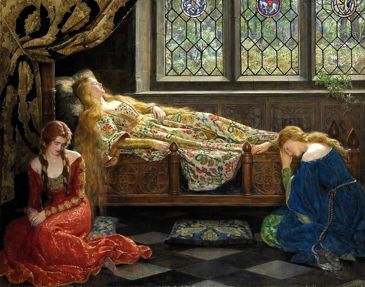 The sleeping beauty