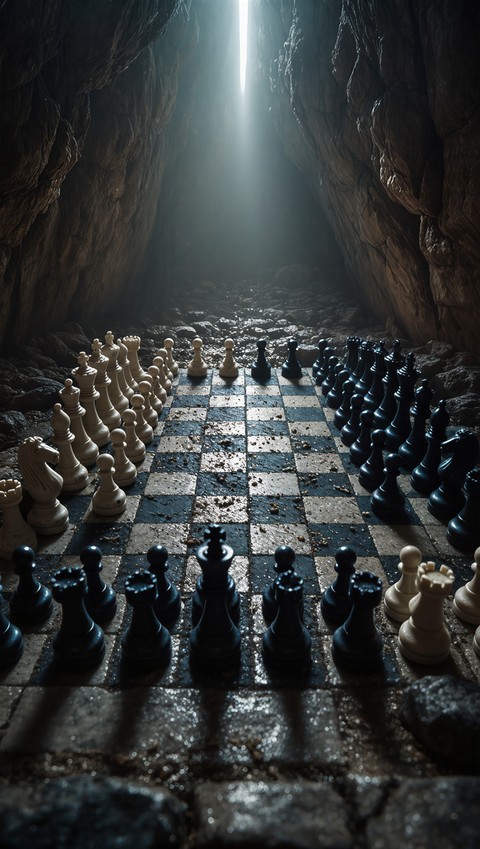 papéis de parede chess, chessboard
