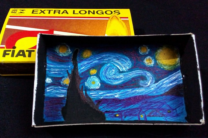 Van Gogh in a Matchbox
