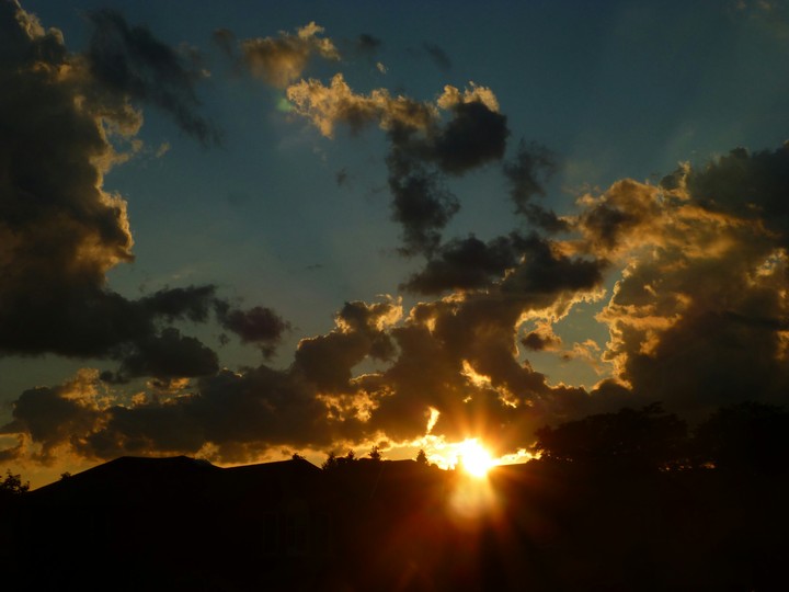 Fiery Sunset