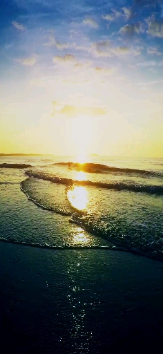 רקעים tramonto, ocean