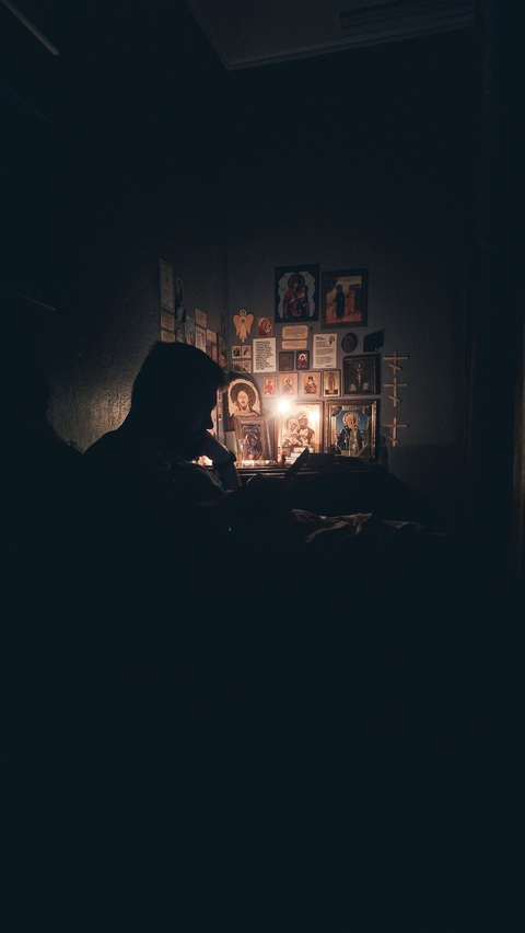 обои Building, candle