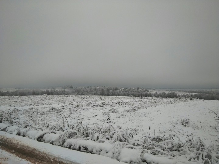 Cloudly winter