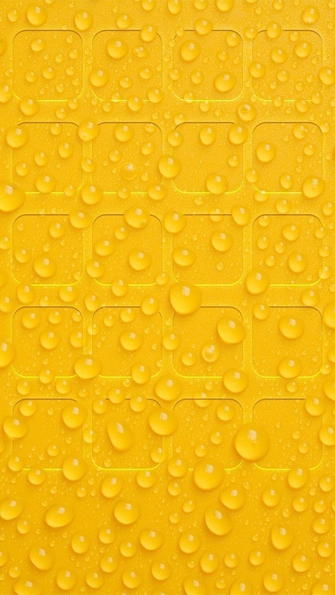 רקעים Yellow, drop