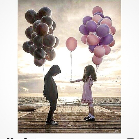 Happiness, purple壁纸