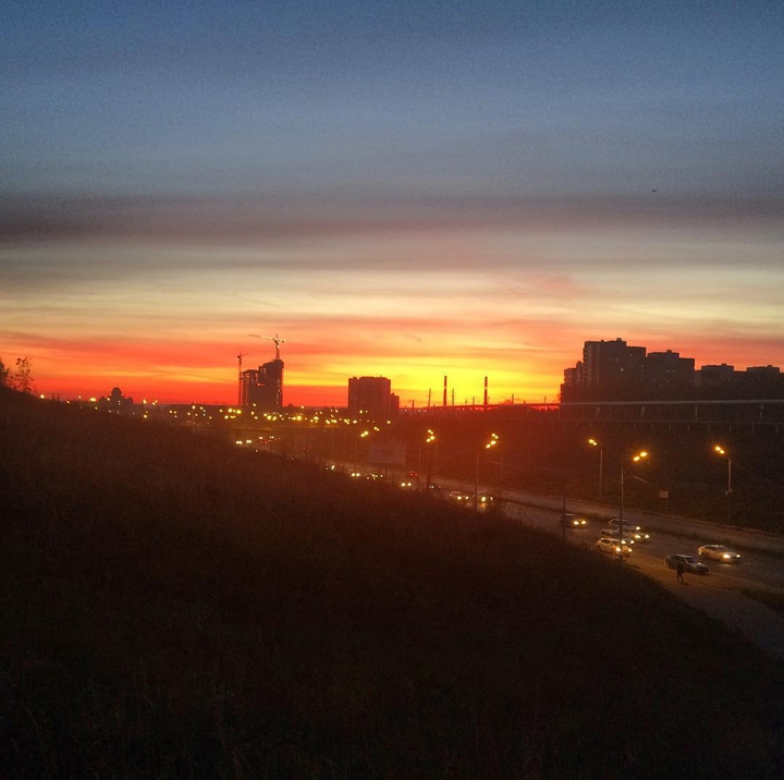 Just stop for a moment and watch this wonderful sunset