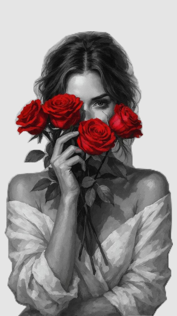 red, floribunda Hintergrundbilder