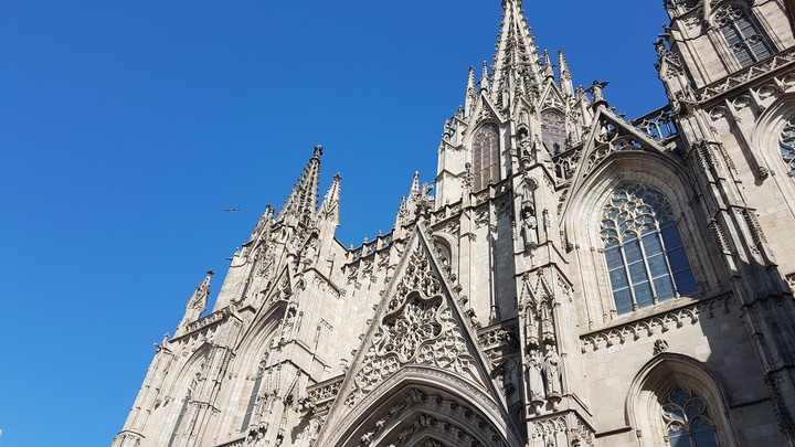 Cathedral of st. Eulalia in Barcelona