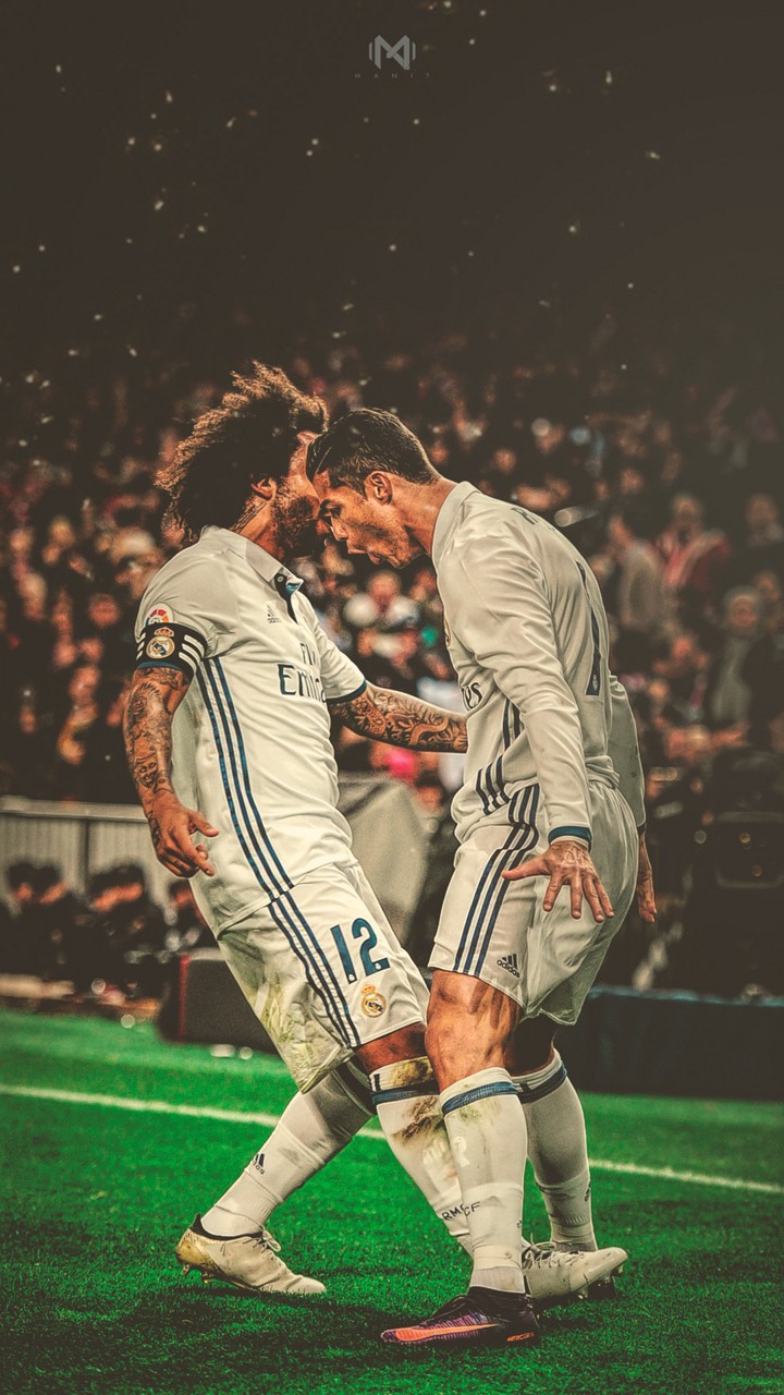 Cristiano Ronaldo and Marcelo