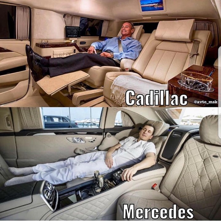 This cars is like a privet jet