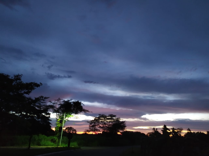 sol de manhã