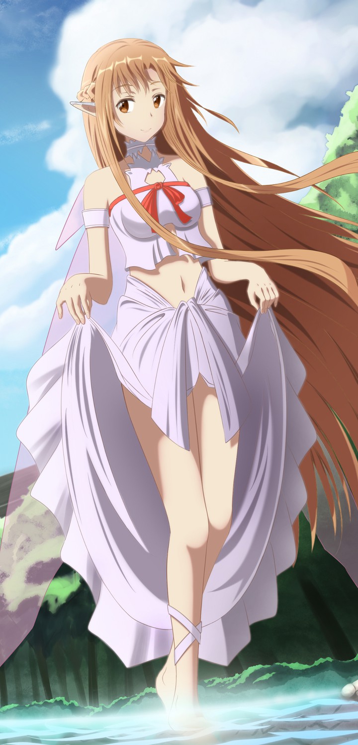 Asuna sexy cute anime girl SAO
