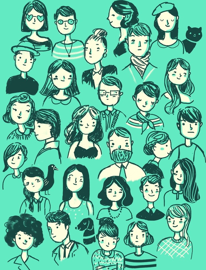 사람이 한 가득