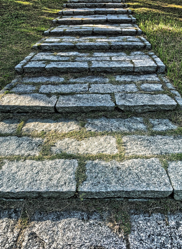 Stone steps in NTHU