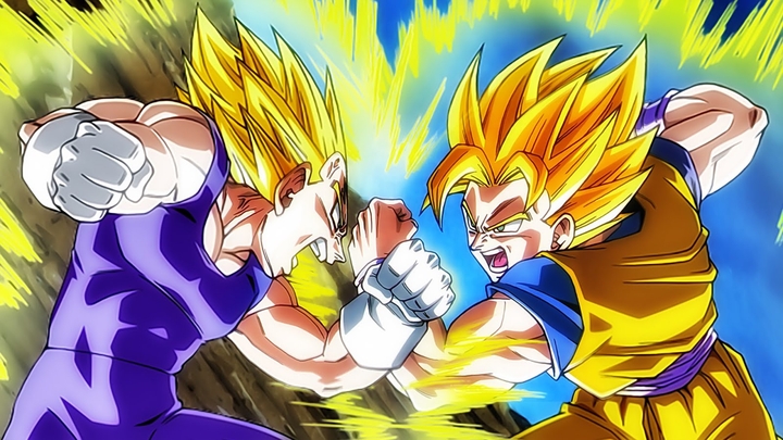 Goku vs Majin Vegeta