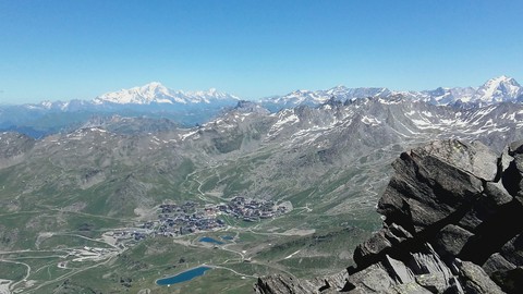 paysage de val thorens