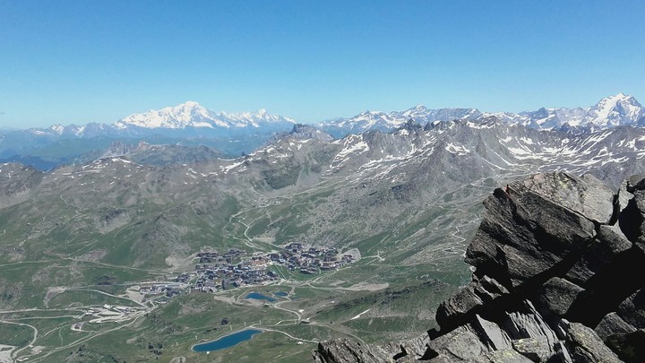 paysage de val thorens