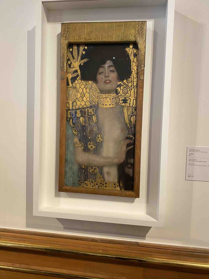 Gustav Klimt Judith Belvedere Museum Vienna