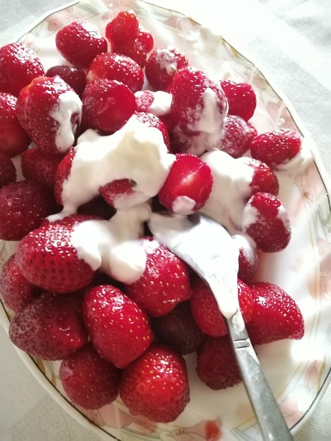 sfondi food, strawberries