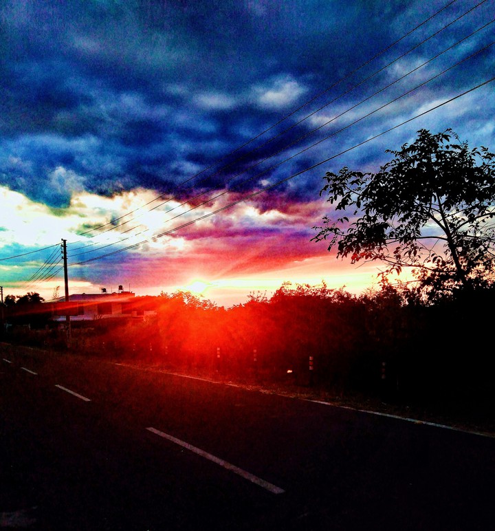 sunset peace