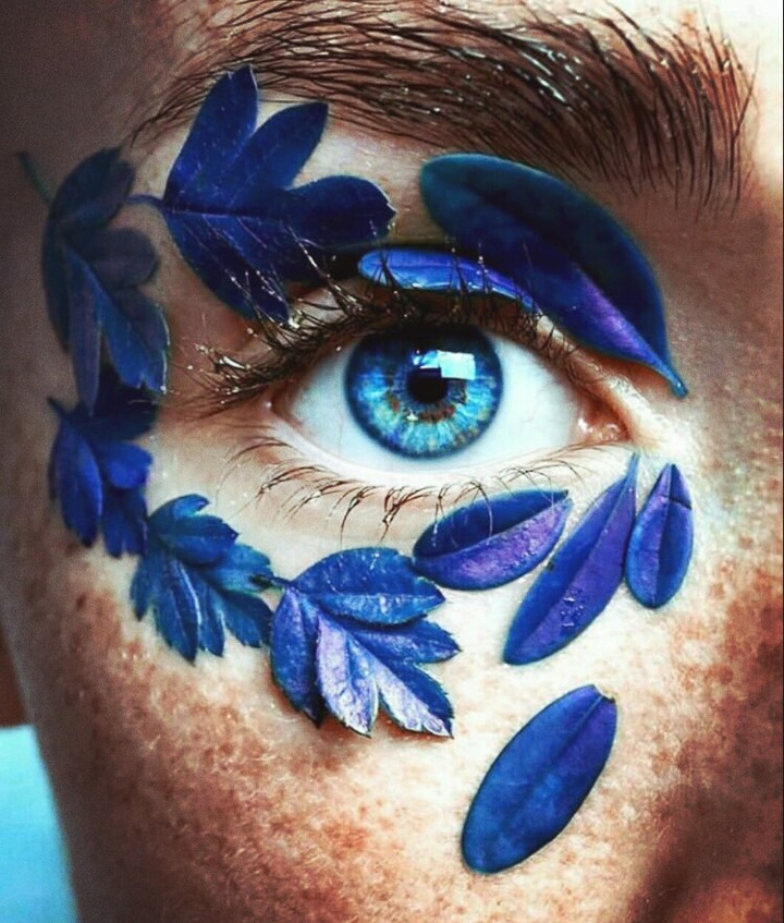 blue