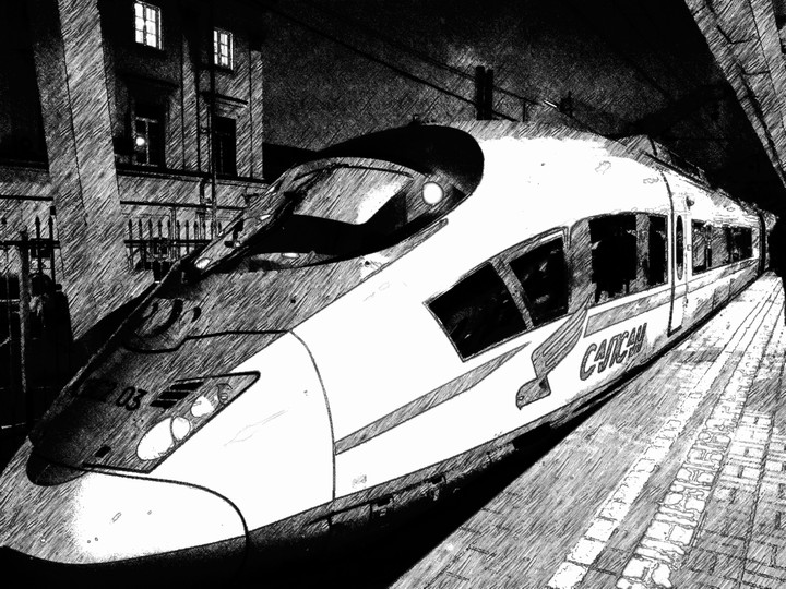 Moscow-Saint-Petersburg train