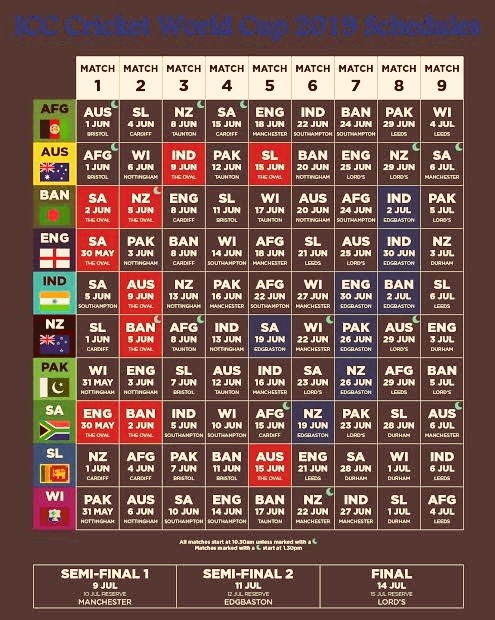 schedule