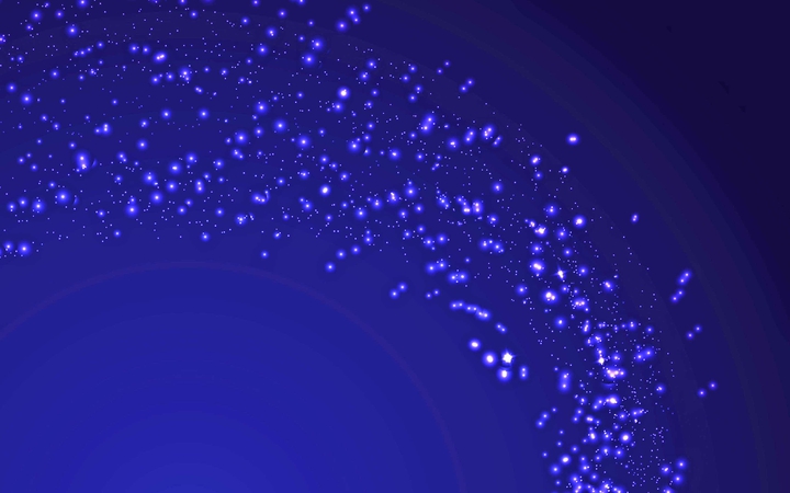 Blue sky & stars