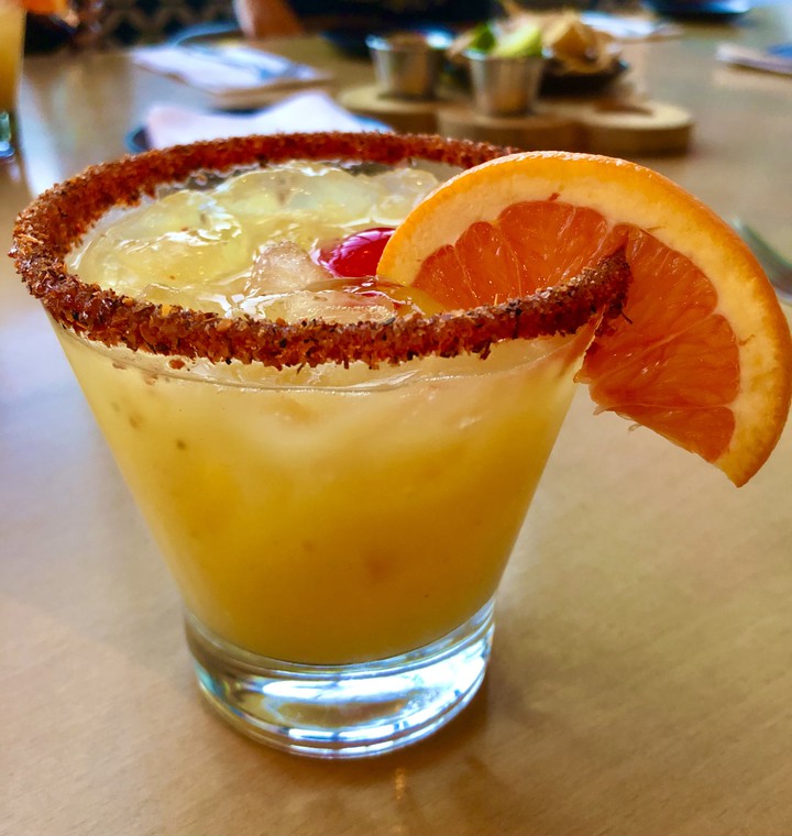 Mezcal con mango