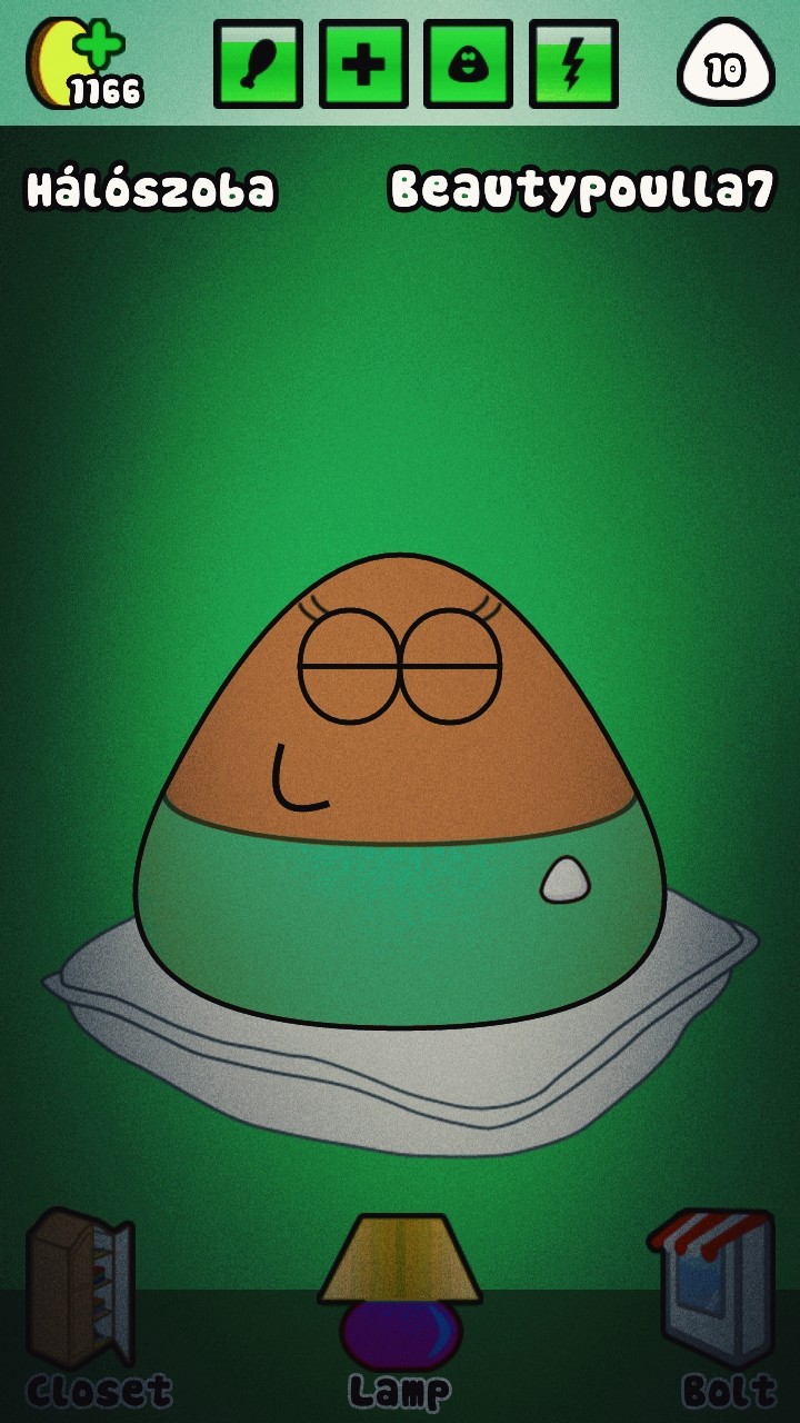 my pou name: beautypoulla7 follow me!
