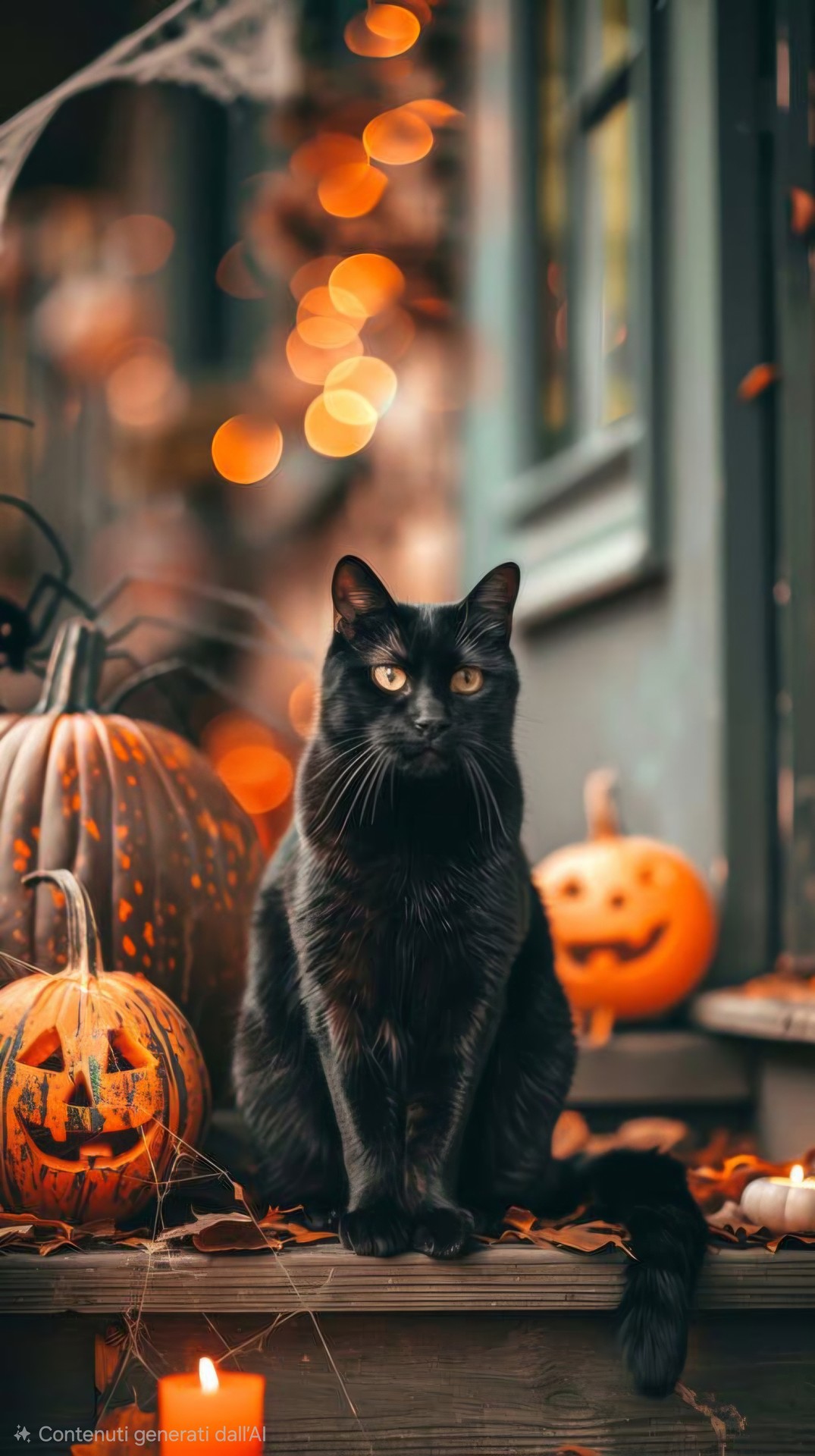 THE HALLOWEEN BLACK CAT
