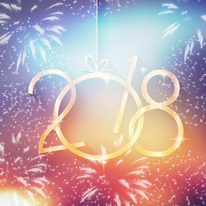 happy new year 2018 Advance