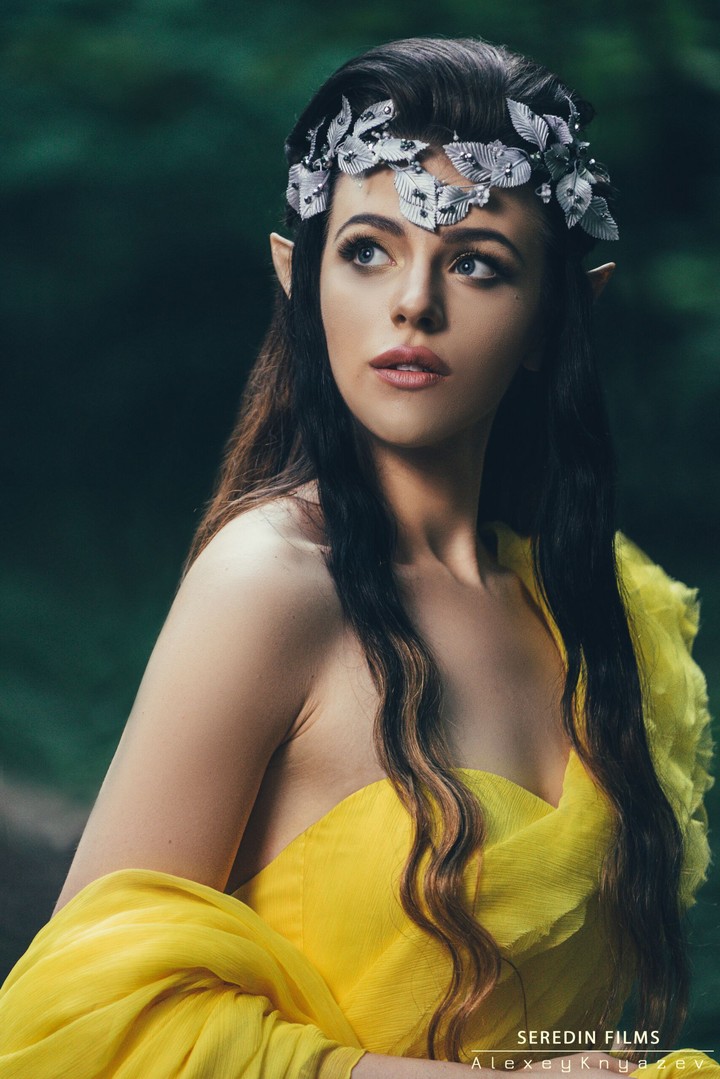 elf in forest