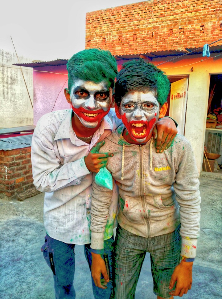 Holi with jokers