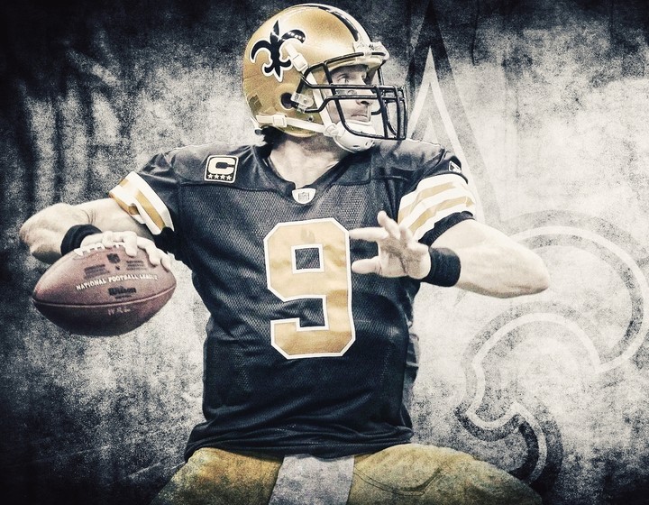 NFL New Orleans Saints Quarterback: Drew Brees