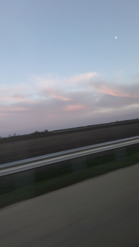 on the way home