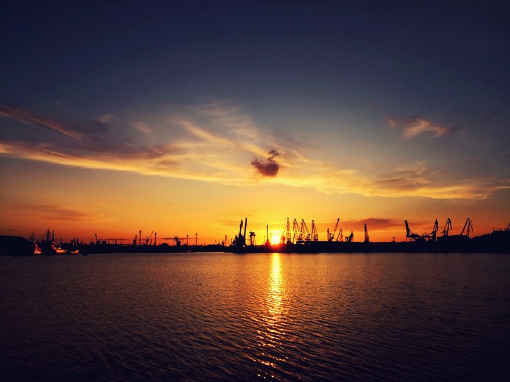 Warm sunset