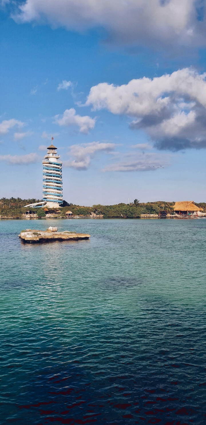 Tobogán en Xel-Ha