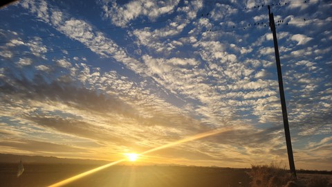 cloud, sunset Hintergrundbilder