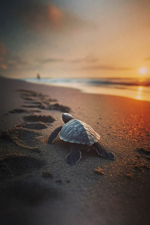 шпалери sunset, sea