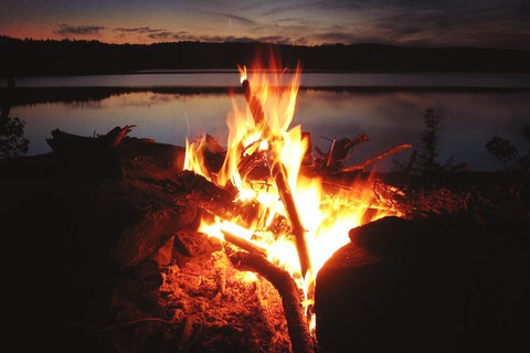 ταπετσαρίες campfire, flame