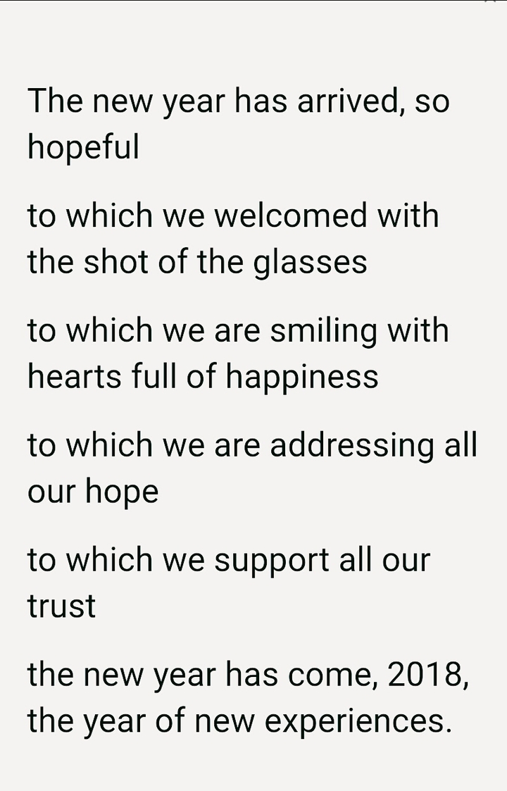 happy new year! 