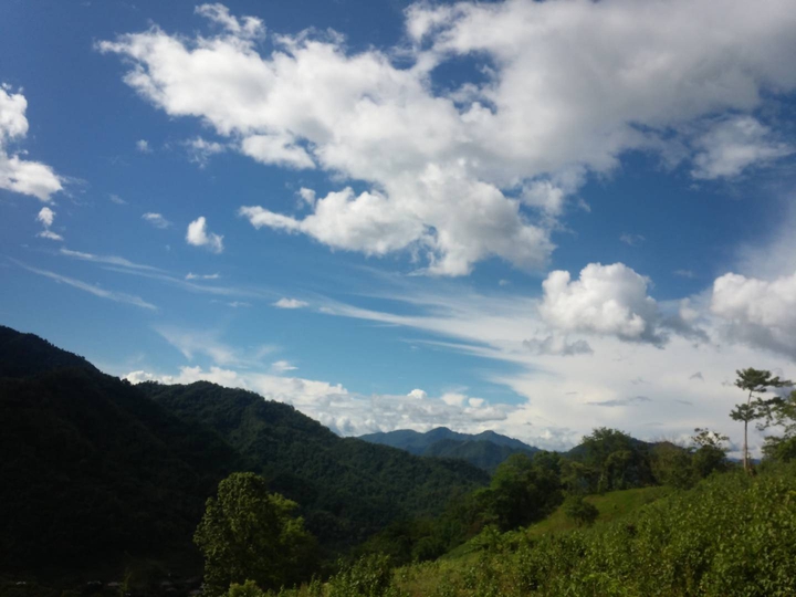 blue sky