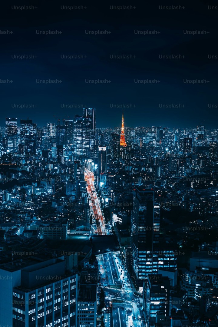 sfondi city, night