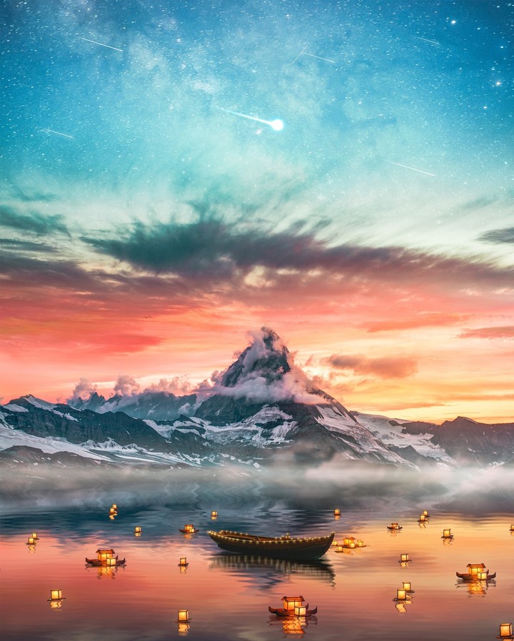 The mountain