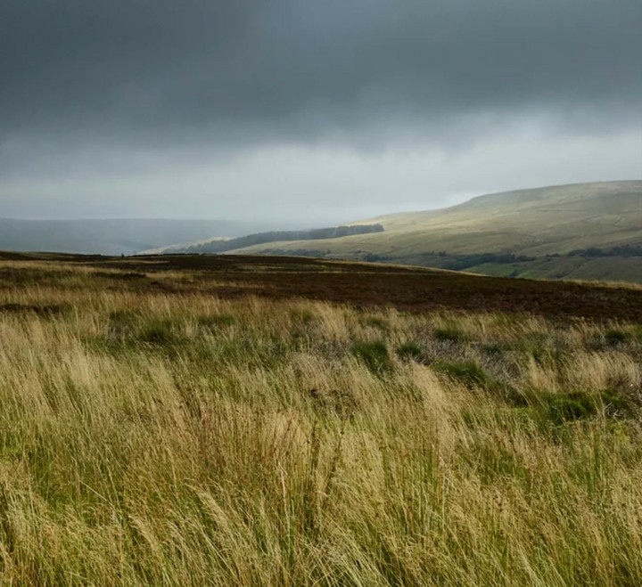 the lowering sky, Yorkshire moors