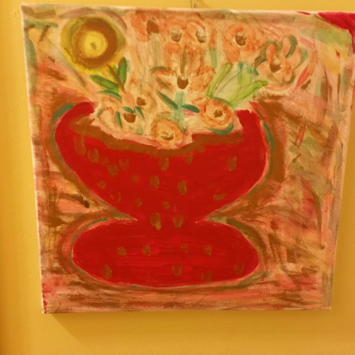 Free hand painting