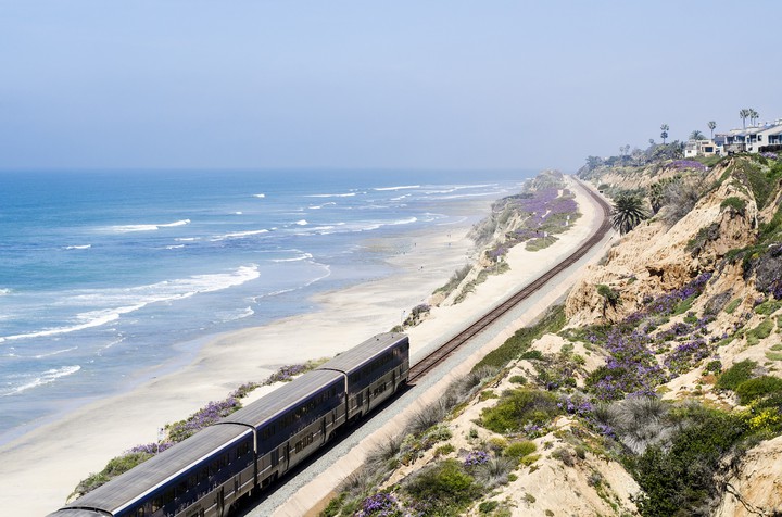 California Railway and Landscape