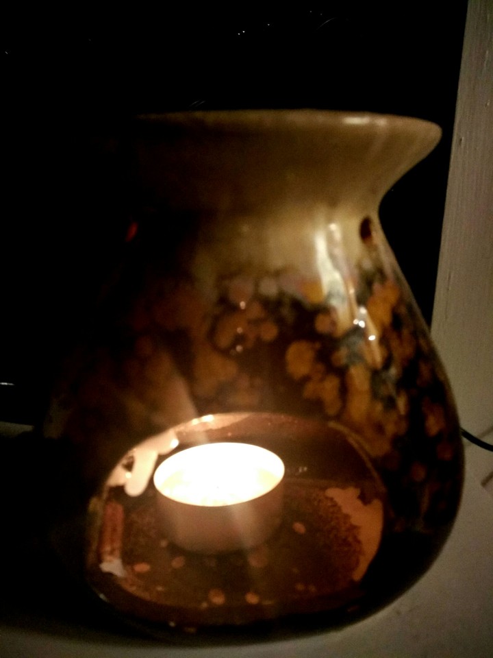 candle in the dark